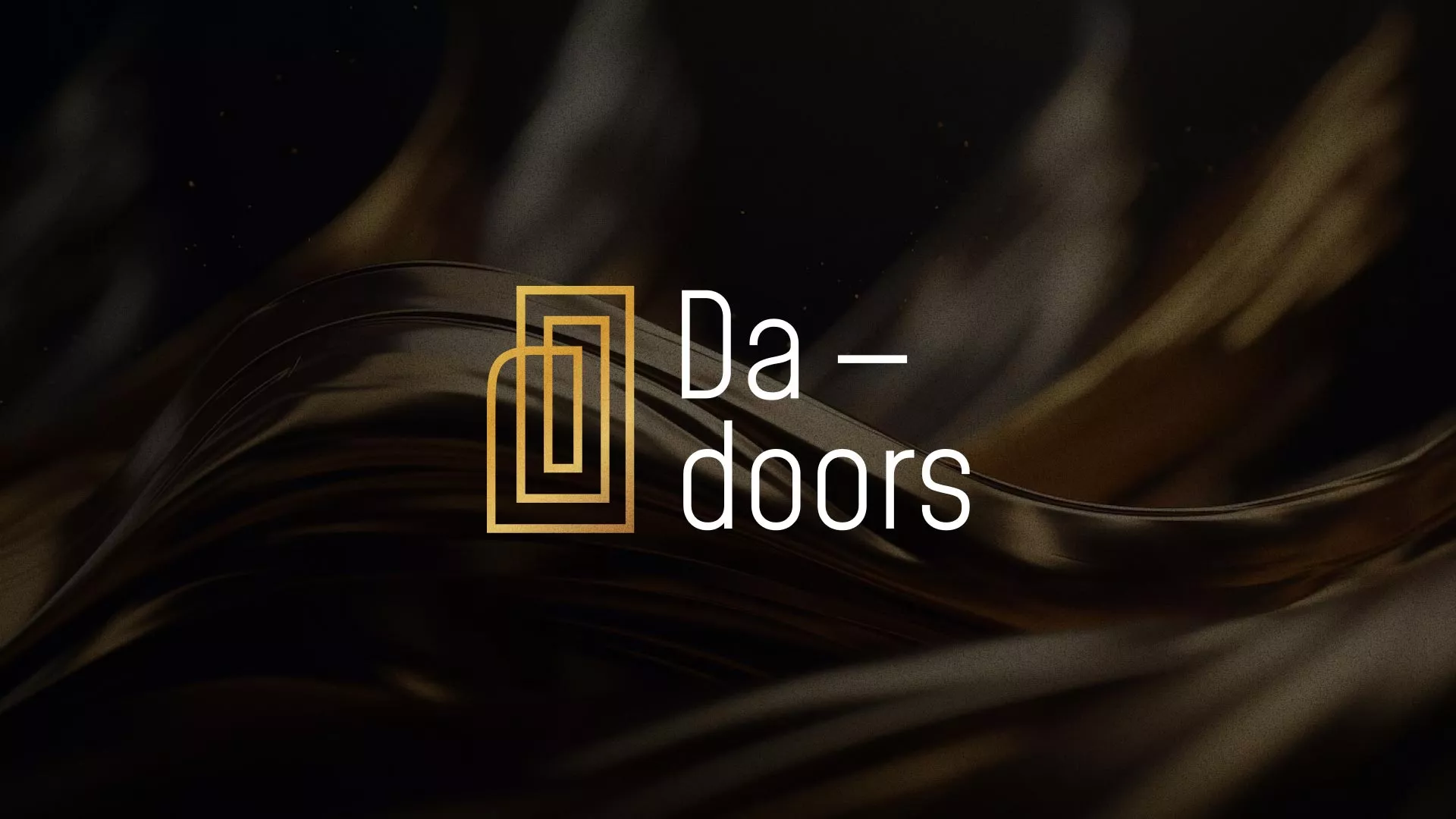 Разработка логотипа для компании «DA-DOORS» в Уяре